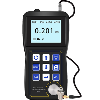 UT700 Ultrasonic Thickness Gauge Digital Steel Ultrasonic Thickness Meter With High Frequency Single Crystal Probe