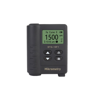 Coating Thickness Gauge 0-1500 Micron Car Paint Handheld Graph LCD Tester Backlight Fe d Coating Thickness Tester display 88 x 67 x 30 millimeters