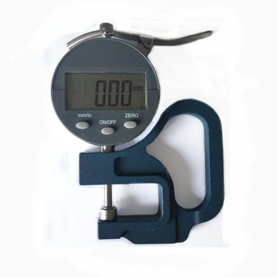ABS 0-12.7 mm Thickness Dial Gauge Curved Edge Micro Digital Thickness Gauge